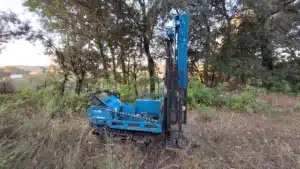 ETUDE DE SOL G1PGC à TRANS EN PROVENCE (83) VAR Sondages au pénétromètre dynamique lourd pour une étude de sol sur Trans en provence . Cette méthode permet de vérifier la résistance de sol