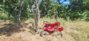ETUDE DE SOL VENTE DE TERRAIN - RGA Sondages au pénétromètre dynamique lourd pour une étude de sol sur Trans en provence . Cette méthode permet de vérifier la résistance de sol