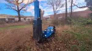 ETUDE DE SOL G2AVP à MONTAUROUX (83) VAR Sondages au pénétromètre dynamique lourd pour une étude de sol sur Montauroux . Cette méthode permet de vérifier la résistance de sol pour l’emprise au sol du projet