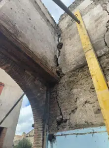 ETUDE DE SOL G5 Sinistres à VERNIOLLES - ARIEGE Fissures sur murs