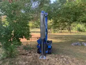 Sondages réalisé lors d’une étude de sol G2 AVP