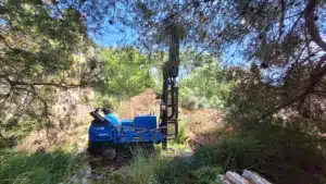 ETUDE DE SOL G2AVP à LA GARDE (83) VAR Sondages au pénétromètre pour une étude de sol Cette methode permet de vérifier la résistance de sol pour l’emprise au sol du projet