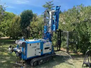ETUDE DE SOL G2AVP G5 à SAINT REMY DE PROVENCE Sondage destructif à 10 m avec 6 essais pressiométrique